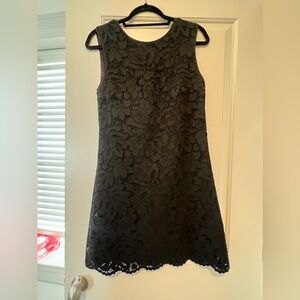 LAmade Black Lace Scoop Back Dress